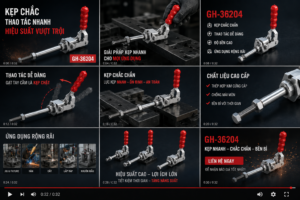 Ứng dụng Jig fixture cơ khí Đồ gá hàn Máy tự động hóa Dây chuyền sản xuất Kẹp định vị chi tiết gia công Gia công CNC và ngành g