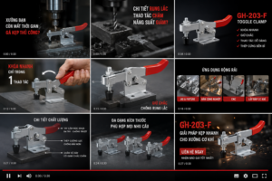 Ứng dụng Jig fixture cơ khí Gá hàn công nghiệp Gia công CNC Kẹp phôi khoan, cắt, mài Ngành gỗ và nhựa Thiết bị tự động hóa